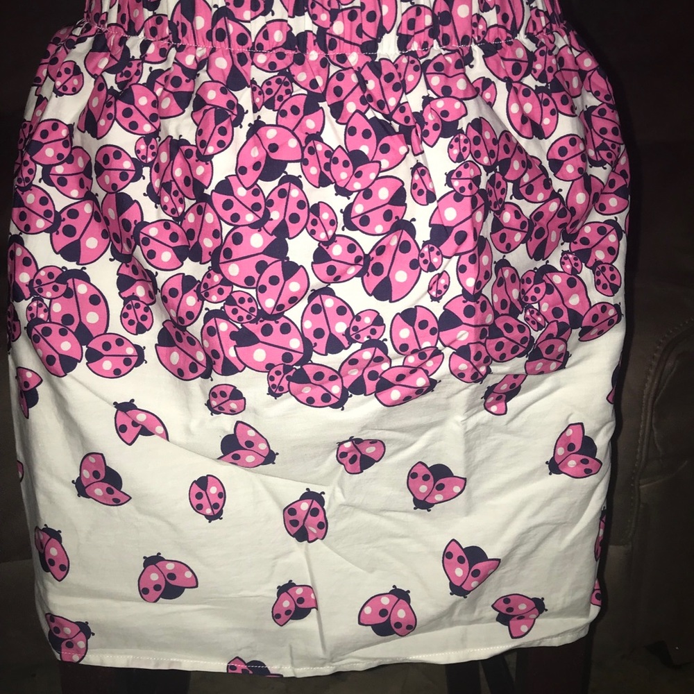 Lily Pulitzer Ladybug Skirt. Gently Worn.